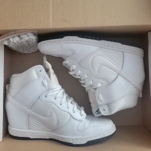BNIB Women's Nike Dunk Wedges, size 7.5